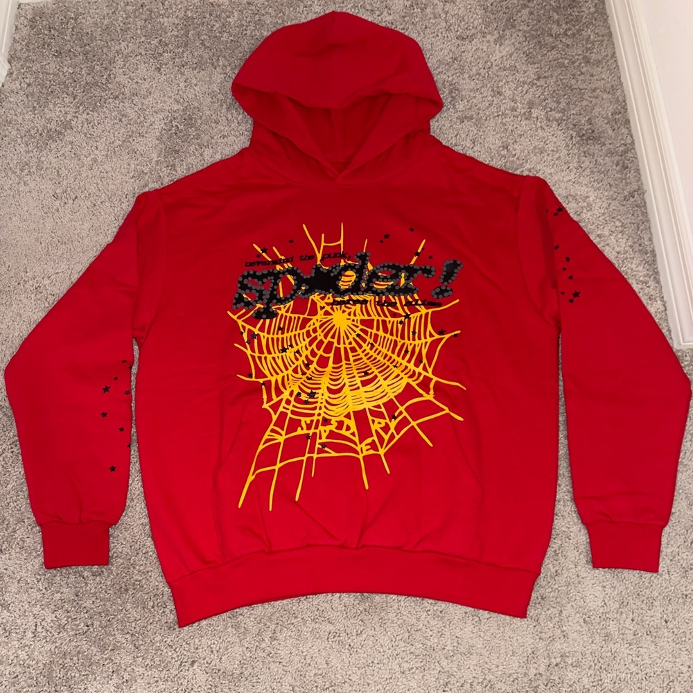 Sp5der Worldwide Red
Angel Hoodie